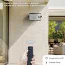Inwa Outdoor Bluetooth Speakers, IPX5 Waterproof 400W Wall Mount Speaker, Powerful Indoor/Outdoor Sound System, Wireless Sync Up to 100 Speakers, Suitable for Patio/Porch/Gazebo/Garage(MZ-621, Pair)