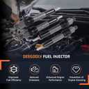 U2645A058 2645A058 Fuel Injector 4pcs Applied for Pe-rkins Engine 1004-42 1004-40TW AR AM AS Engine Replacement Parts
