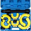 Universal Strut Spring Compressor Kit Interchangeable Fork Tool Set
