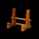 Wooden Plate Or Picture Stand 6"H x 6.5"W