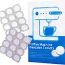 Coffee Machine Descaler Tablets, 24 Count, 1 Year Supply, 3X Faster Descaling, Universal Compatibility