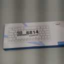 OMOTON Wireless Keyboard for Mac, Keyboard for Mac, Stable Bluetooth & UltraSlim Portable, Ergonomic Design, Compatible with MacBook Pro/Air/iMac, Silverwhite