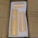 3 Pack Pure Beeswax Pillar Candles, 2x3/6/8 Inch, Natural Mild Honey Scent, Long Burning, Smokeless & Dripless for Home Decor & Prayer