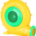 Step4Fun Bounce House Air Blower for Inflatables, 550 Watt ETL Certified Electric Blower, Perfect for Inflatable Bounce House Water Slide and Bouncy Castle Indoor & Outdoor Yellow