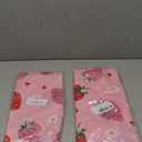 Pymurod 2Pcs Strawberry Baby Shower Tablecloths Disposable Plastic Rectangle Strawberry Table Cloth Berry Sweet Baby Table Cover for Baby Shower Party Decorations