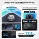 Posture Scale for Body Weight and Fat, Digital Bathroom Scale BMI Weighing Bluetooth Body Fat Scale, 8 Electrode Smart Body Fat Scale, Full Body Composition Analyzer with Voice Prompt