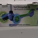 Scooter for Kids Ages 3-5 - Light Up Wheels, Extra Wide Deck, Foot Activated Break, Self Balancing Kids Toys for Boys & Girls