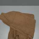 QUALFORT Cardigan Sweaters for Women 100% Cotton Button-Down Long Sleeve Oversized Knit Outerwear (Large, Camel)