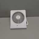 Small Desk Fan,Rechargeable USB Fan Battery Operated,Ultra Quiet, Strong Wind, 3 Speeds Travel Fans