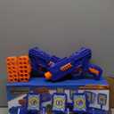 BAODLON Digital Shooting Targets with Foam Dart Toy Gun, Electronic Scoring Auto Reset 4 Targets, Shooting Game Toys Gifts for Age of 5, 6, 7, 8, 9, 10+ Years Old Kids, Boys, Compatible with 2 Toy Gun