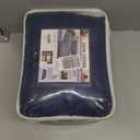 HYZOTEX Waterproof L Shaped Sectional Couch Covers Blanket 2 Piece Sectional Sofa Cover Washable L Shape Sofa Slipcover Jacquard Quilted Furniture Protector for Dogs Pets Cats (XXLarge, Navy Blue)