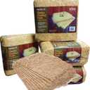 PRECISION PET Chicken Nesting Pads by Petmate 13 x 13 Premium Chicken Bedding Fit Most Nesting Boxes 10 Pack,Beige, Made in USA