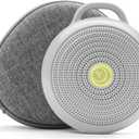 Yogasleep Hushh & Crush Resistant Travel Case, (2 Piece Set) Portable White Noise Sound Machine for Baby, 3 Soothing Natural Sounds, Noise Canceling for Sleep Aid, Office Privacy, & Meditation