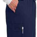 Cherokee mens Big & Tall Stretch Utility Pants, Navy, 2XL