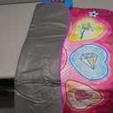 SUNLIN Dance Mat - Rhythm Step Play Mat - Dance Game Toy Pad with LED Lights, Gift for Kids Girls 3-12, Adjustable Volume, Built-in Music, 3 Challenge Levels (Pink)