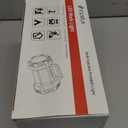 Led Camping Lantern Rechargeable, Camping Flashlight 1500LM, 8 Light Modes, Camping Lights 4800 Capacity, Portable Bright Flash Light for Emergencies, Power Outages, Hurricane, (Blue, 2 Pack)