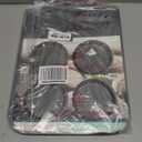 Chicago Metallic Professional NonStick Muffin Top Pan, 15.75Inch x 11Inch, 6-Cup Muffin Top Pan