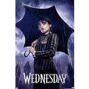 Wednesday - One Sheet Wall Poster, 34L" x 22.4W", Unframed Version 2 pack
