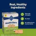 Blue Buffalo Health Bars Crunchy Dog Biscuits, Oven-Baked with Natural Ingredients, Apples & Yogurt, 3.5-lbs Box (EXP 12/08/26)