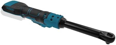 3/8" Extended Cordless Ratchet Wrench, Torque 80N.m, 320 RPM Electric Power Ratchet Wrench with LED Light Impact Gun Power Torque Electric Ratchet (Tool Only) ((Fit for MA-KITA 18V Battery)) 3/8" Extended Cordless Ratchet Wrench, Torque 80N.m, 320 RPM Electric Power Ratchet Wrench with LED Light Impact Gun Power Torque Electric Ratchet (Tool Only) ((Fit for MA-KITA 18V Battery))