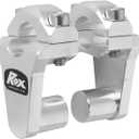 Rox Speed FX 2in. Pivoting Riser for 7/8in. Handlbar - Natural Aluminum 1R-P2SSN