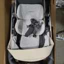 UPPAbaby Cruz V3 Stroller - from Birth + Car Seat Compatible - Full-Size, Reversible Seat - Infant Insert, Bug and Rain Shields Included - Greyson (Charcoal Mlange/Carbon Frame/Saddle Leather)
