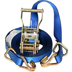 Everest Premium Ratchet Tie Down – 1 PK – 1 IN – 16 FT – 1000 LBS Working Load – 3000 LBS Break Strength – Cambuckle Alternative – Moving Appliances and Equipment