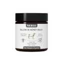 Beef Tallow for Skin (4 OZ), Organic Beef Tallow and Honey Balm, Grass Fed Beef Tallow for Face and Body, Deeply Hydrating Tallow Face Moisturizer with Quick Absorption, Best Before: 12/2027