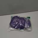 Horbaunal Purple Bed Wedge Pillow Cover with Zipper Design, Wedge Pillowcase Protector with Side Pocket for Storage, 24" L x 24" W x 12" H (Pillow Not Include)