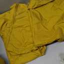 HYMOKEGE Mustard Yellow Full Size Comforter Sets Seersucker 7 Pieces, All Season Luxury Bed in a Bag for Bedroom, Bedding Set with Comforter, Sheets, Pillowcases & Shams