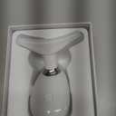 Face Light Therapy Device, Based on Triple Action LED, Thermal, and Vibration Technologies, Face and Neck Beauty Device with 7 Color LED for Home Use, Improve Skin(Glossy White)