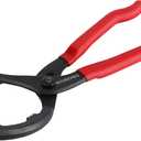WORKPRO 12" Adjustable Oil Filter Pliers, Wrench Adjustable Oil Filter Removal Tool, Ideal For Engine Filters, Conduit, & Fittings