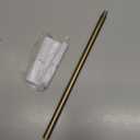 Kichler 2999NBR 0.5-Inch Diameter x 12-Inch Length Steel Lighting Stem, Natural Brass