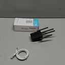 WiFi Extender Signal Booster - 10K Sq.Ft Coverage | Long Range Internet Extender WiFi Booster, Easy Setup Repeater Works with Any Router | 4 High-Gain Antennas