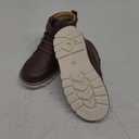 HOMEHOT Boys Fashion Boots High Top Sneakers Faux Leather (toddller/littile kids) (11 Little Kid, Brown)