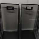 Mind Reader Vertical File Storage, Set of 2, Desktop Organizer, Workspace, Office, Metal Mesh, 6.25" L x 10" W x 12.5" H, Black