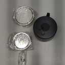 Upgraded 3-in-1 Electric Mason Jar Vacuum Sealer Kit for Jars, Bags, Food Savers & Containers | Auto-Stop Jar Sealer with 4-Hours Battery Life & One-Handed Operation for Dry Foods, Jams & Leftovers (Black)