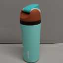 Owala Kids FreeSip Insulated Stainless Steel Water Bottle with Straw for Sports, Travel, and School BPA-Free Sports Water Bottle, 16 oz, Mint Chocolate