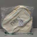 SilTriangle 2 Pcs Embroidered Mahjong Canvas Tote (large & Extra Large) Empty Tiles Tote Embroidered Tile Bag for Mahjong Lover Accessories Overnight