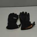 rivmount Winter Waterproof Ski Snow Warm Gloves for Women Men, Windproof Cold Weather Thermal with Touchscreen Fingers, for Running Driving Cycling Hiking Biking Outdoor Sports Daily Work (Large, Black)