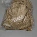 Mecatny Corduroy Decorative Throw Pillow Covers 22x22 Set of 2 for Sofa Living Room, Soft Neutral Boho Couch Pillow Covers for Home Decor, Khaki