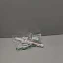 Conair Double Ceramic 1 -Inch Curling Iron with Claw Clip, 1  -Inch Barrel Creates Loose Curls, Hair Curler for Use on Medium & Long Hair, White/Rose Gold