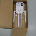 Internet Repeater Long Range Covers Up WiFi Extender Signal Booster - 6X Faster Internet Extender Ethernet Port