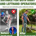 Ergonomic Weed Eater Handle Extension - Back Saver Trimmer Grip for Lawn Care and Landscaping, Durable Weedeater Handle for Comfortable Use
