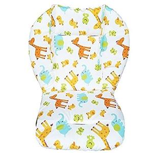 Twoworld Baby High Chair Seat Cushion Liner Mat Pad Cover Animal Breathable, Animal print