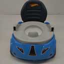 Hot Wheels Blue Race Car Potty Training Toilet, Includes Detachable Toddler Toilet Seat and Kids Potty, Ages 12 Months and Up