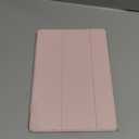 Fintie Hybrid Slim Case for Samsung Galaxy Tab S8/Tab S7 11 Inch (Model SM-X700/X706/T870/T875/T878) with S Pen Holder, Shockproof Cover with Clear Transparent Back Shell, Rose Gold