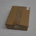 4 Inches Stem Caster Wheels, 7/16-Inch Stem Diameter Swivel Casters Set of 4 with Side Brake, Heavy Duty TPR Replacement Wheels for Utility Cart Rubbermaid Mop Bucket Shop Vac Weber Grills