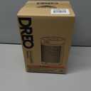 Dreo Space Heater, Portable Electric Heaters for Indoor Use with Thermostat and Remote, 2024 Upgraded, Digital Display, 12H Timer, 5 Mode, 1500W PTC Ceramic Fast Safety Heat for Office Bedroom Home (10 inch, Gold)