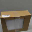 Eywamage Green Flameless Pillar Candles with Remote, Real Wax Christmas LED Candles Battery Operated Flickering Set of 3